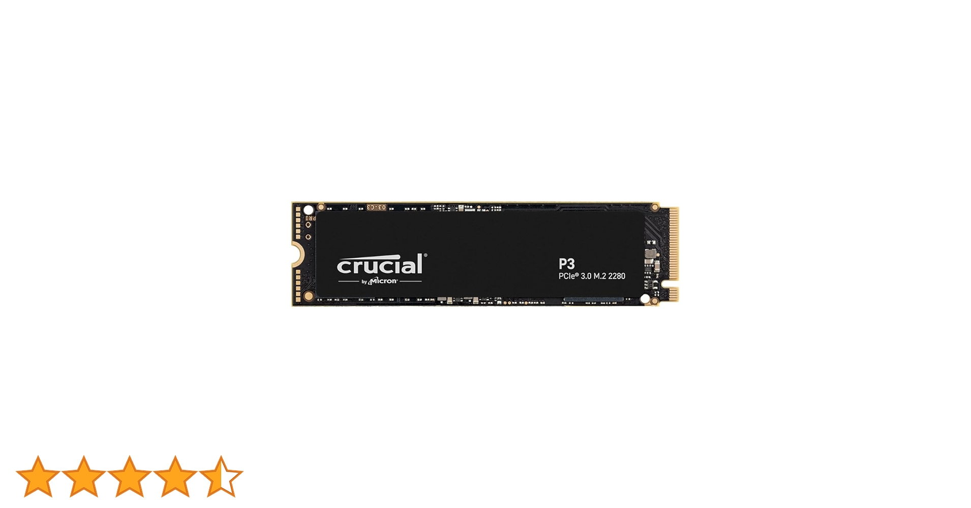 Crucial　CT2000P3PSSD8　2TBSSD Crucial P3 Plus 2TB PCIe Gen4 3D NAND NVMe M.2 SSD, up to